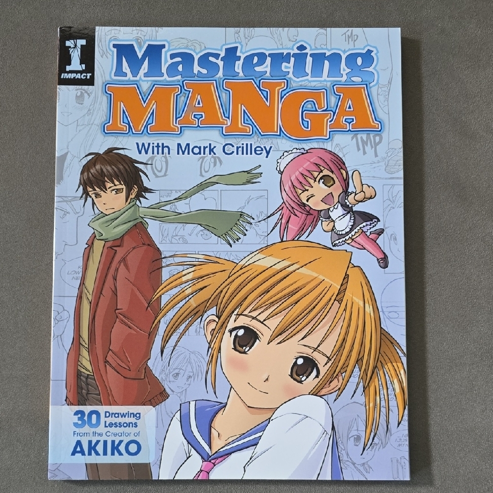 Mastering Manga Book by Mark Crilley